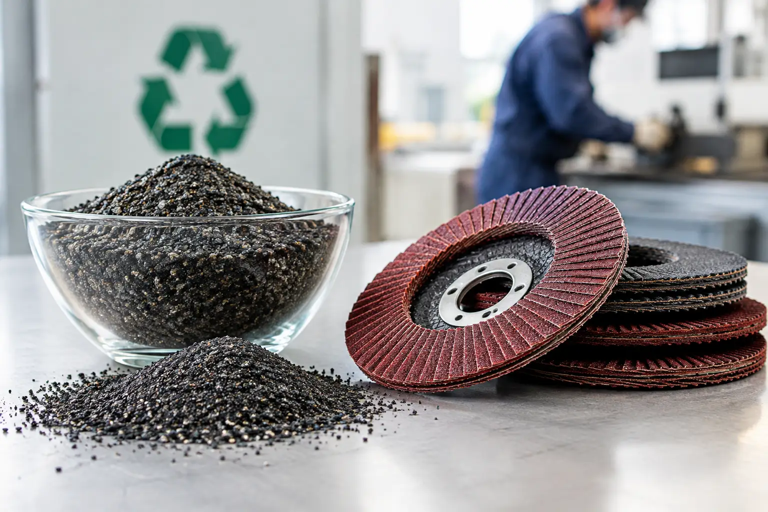 Abrasivo reciclado no jateamento: quando compensa?